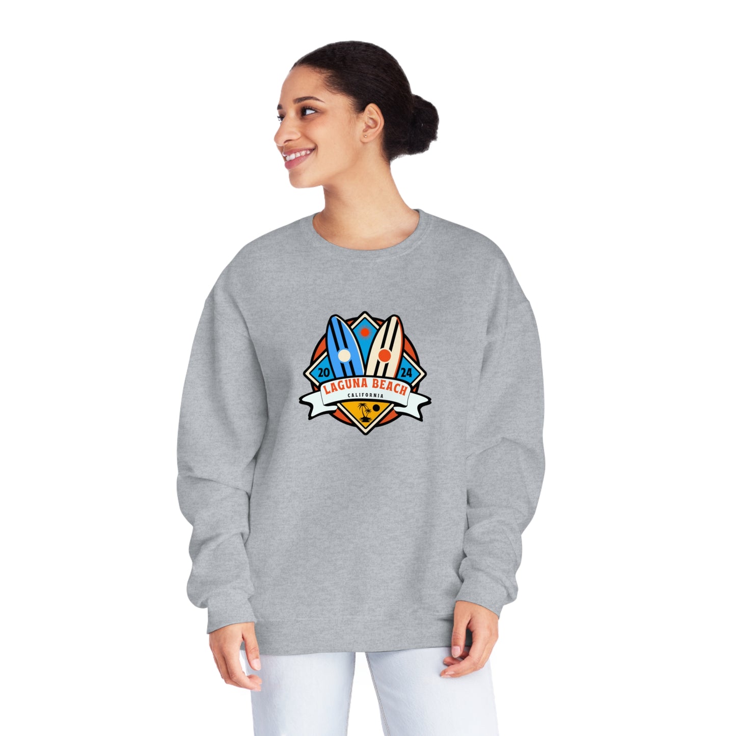 Laguna Beach 2024. Unisex NuBlend® Crewneck Sweatshirt