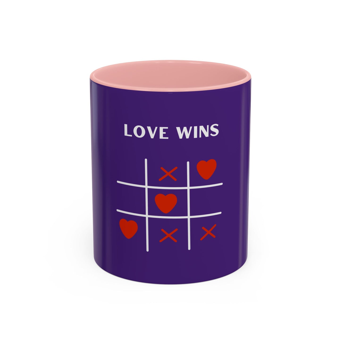 Love Wins. Time Coffee Mug, 11oz