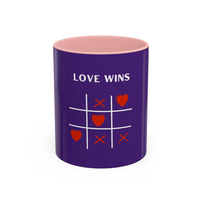 Love Wins. Time Coffee Mug, 11oz