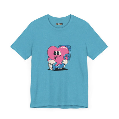 Health Heart. Unisex Jersey Short Sleeve Tee