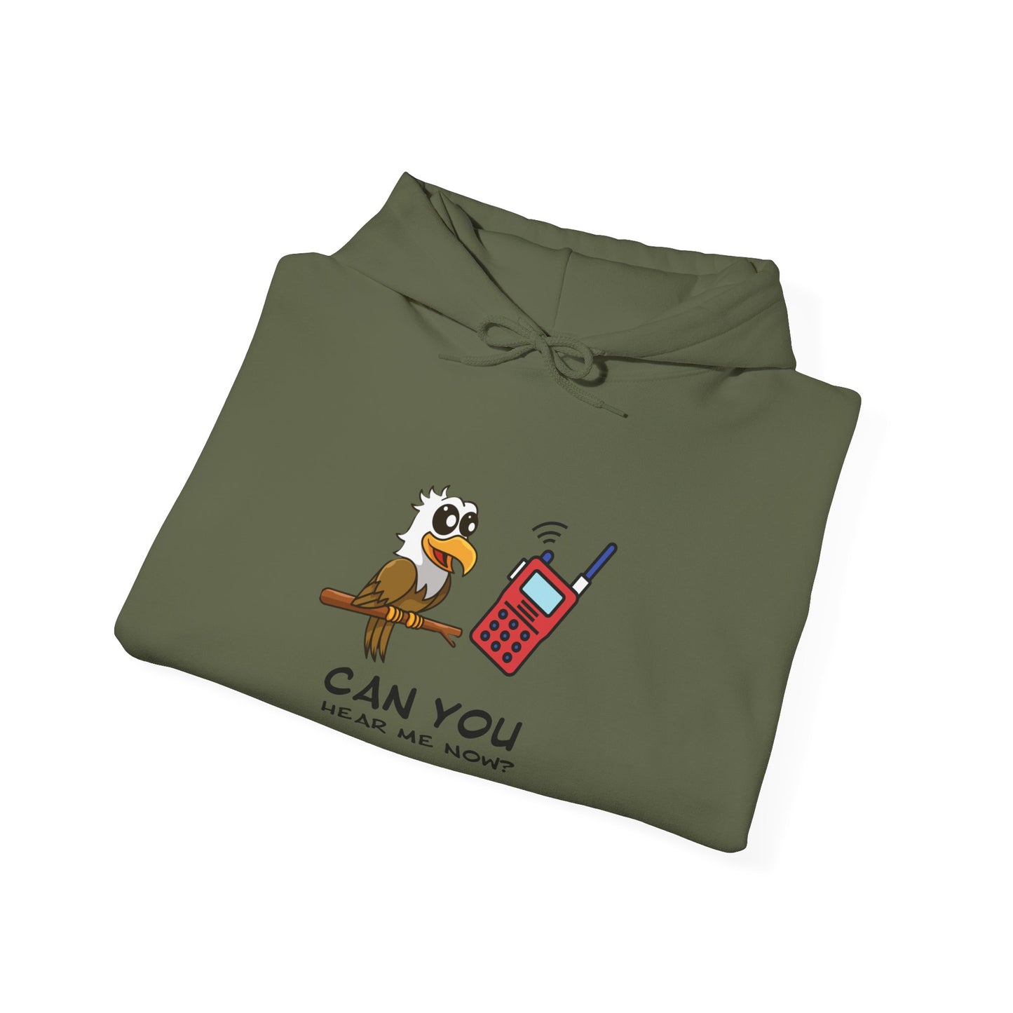 Owl Graphic Sweatshirt – Can You Hear Me Now? Bird on a Mission