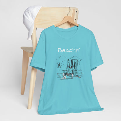 Beachin'. Unisex Jersey Short Sleeve Tee