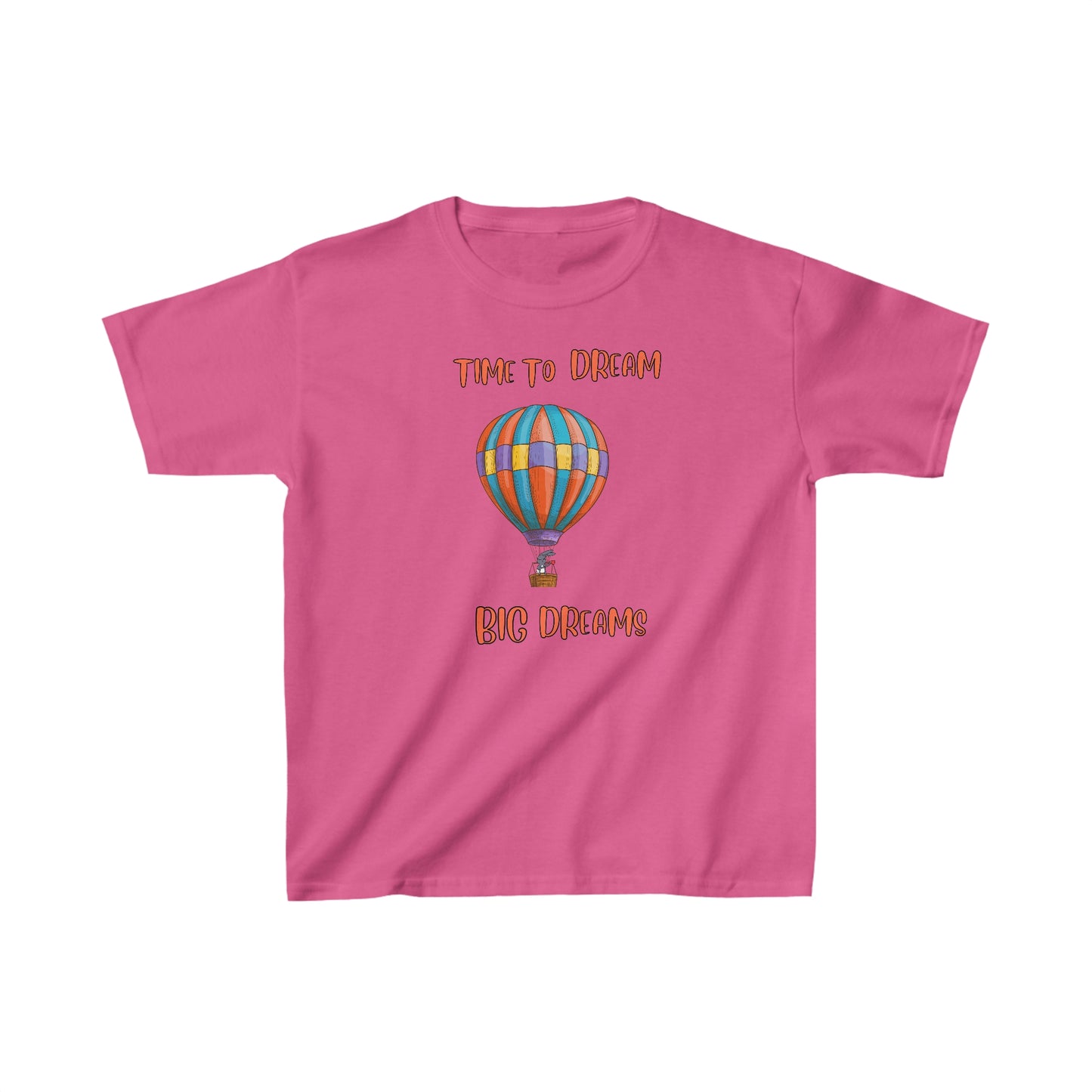 Time To Dream Big Dreams. Kids Heavy Cotton™ Tee