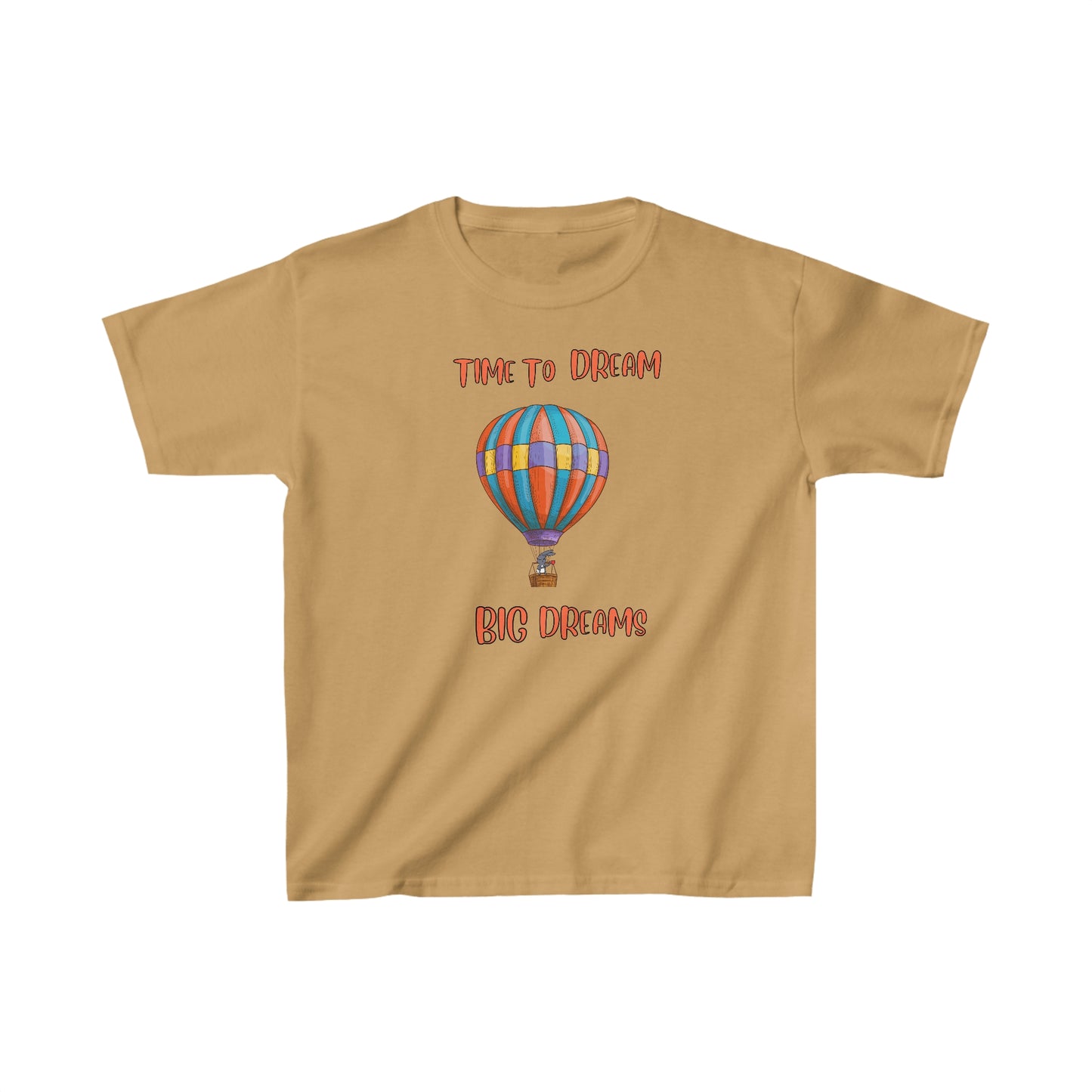 Time To Dream Big Dreams. Kids Heavy Cotton™ Tee