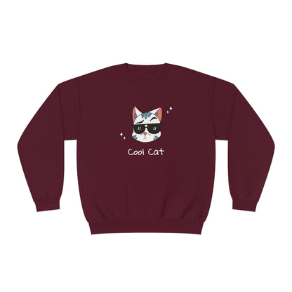 Coco The Coolest Cat I Know. Unisex NuBlend® Crewneck Sweatshirt