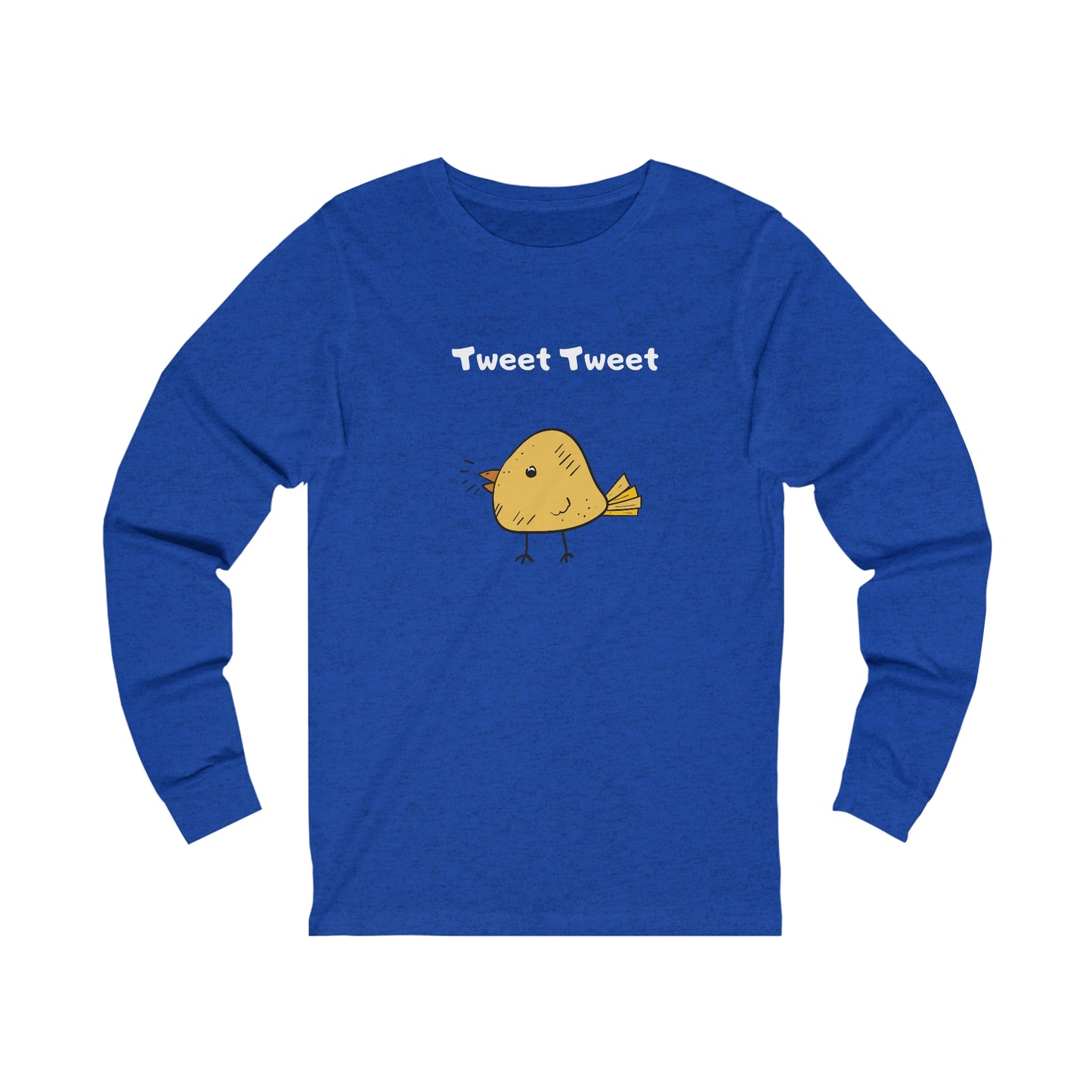 Tweet. Tweet. Unisex Jersey Long Sleeve Tee