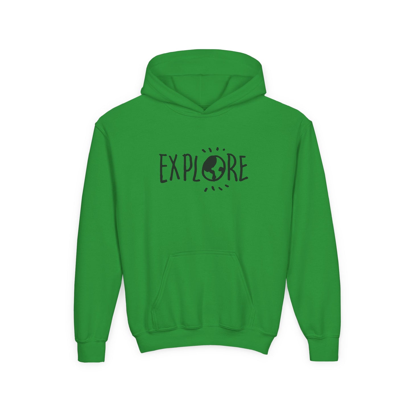 Explore. Kids Hoodie
