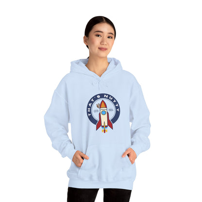 That's Nutty On A Rocket Ship Hooded Sweatshirt