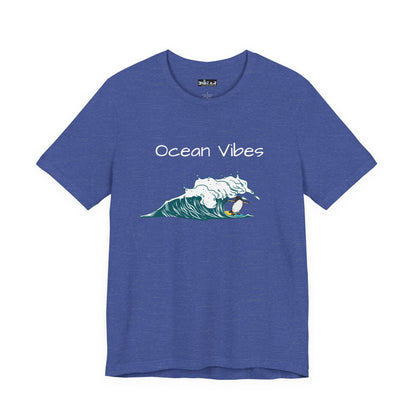 Ocean Vibes. Unisex Jersey Short Sleeve Tee