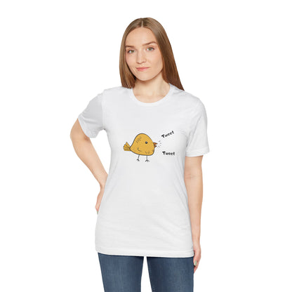 Tweet. Tweet.  Unisex Short Sleeve Tee