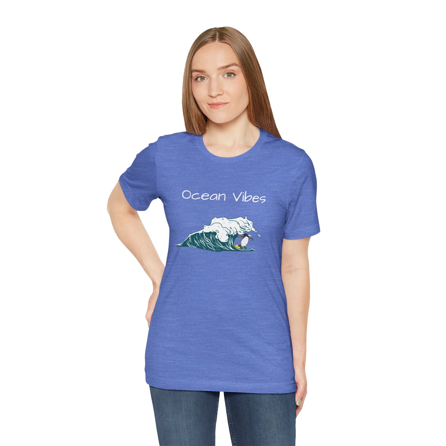Ocean Vibes. Unisex Jersey Short Sleeve Tee