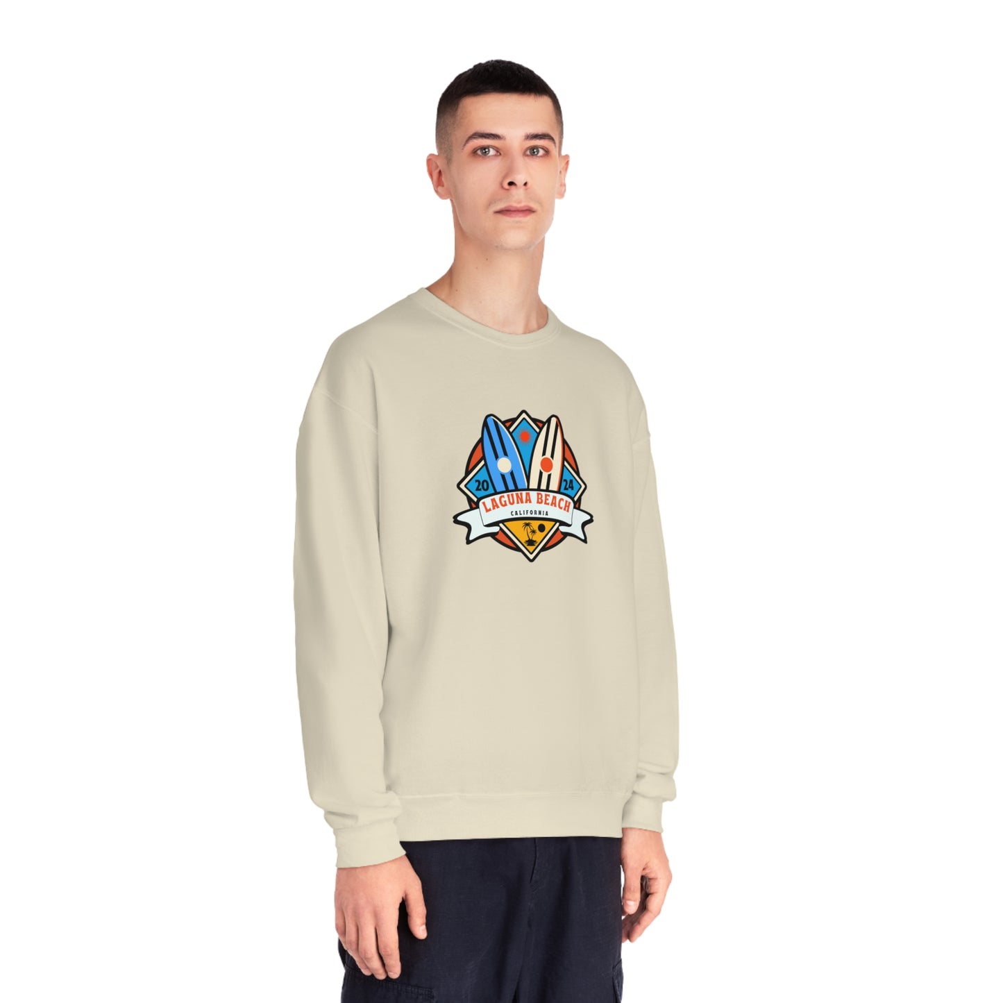 Laguna Beach 2024. Unisex NuBlend® Crewneck Sweatshirt