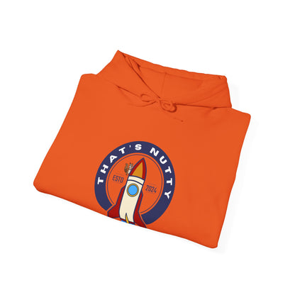 That's Nutty On A Rocket Ship Hooded Sweatshirt