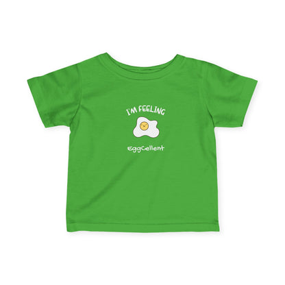 I'm Feeling EggCellent.  Infant Fine Jersey Tee