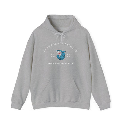 Shark Gym Hoodie – Finnegan’s Fitness & Aquatic Center Sweatshirt