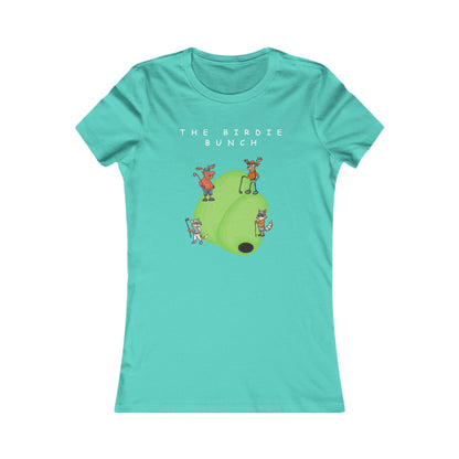 The Birdie Bunch Tee – Women’s Vintage Bird Graphic T-Shirt. Women's Favorite Tee.