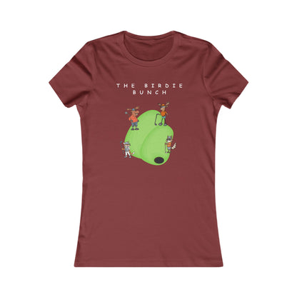 The Birdie Bunch Tee – Women’s Vintage Bird Graphic T-Shirt. Women's Favorite Tee.