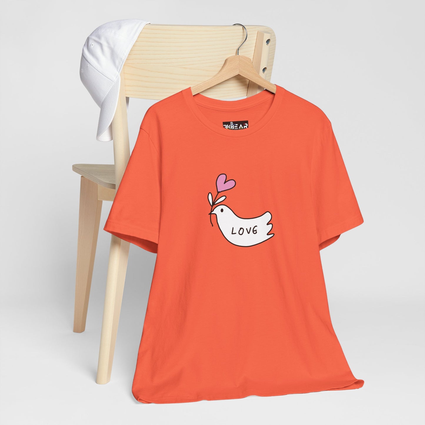 Love. Dove. Unisex Jersey Short Sleeve Tee