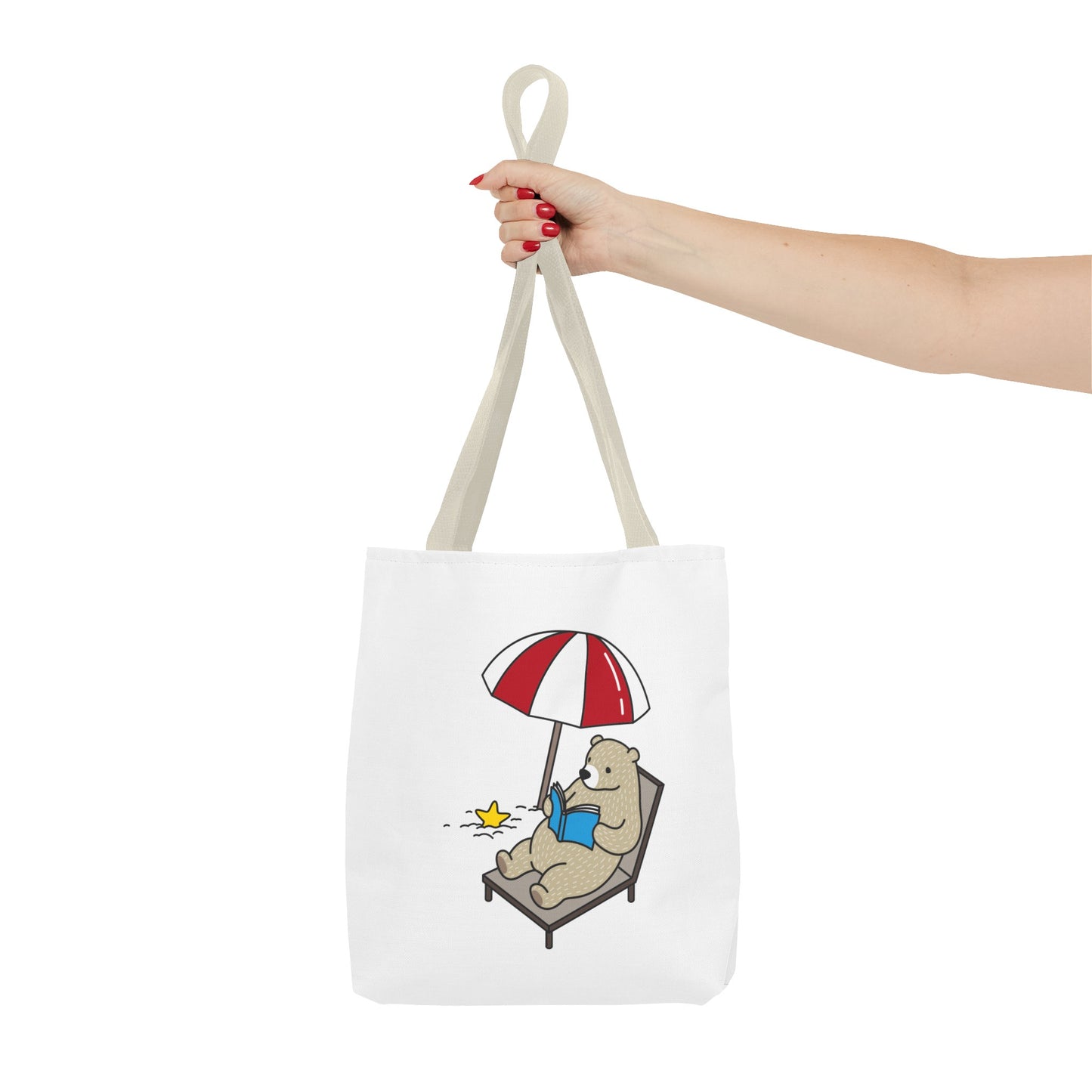 Summer Time Bear. Tote Bag (AOP)