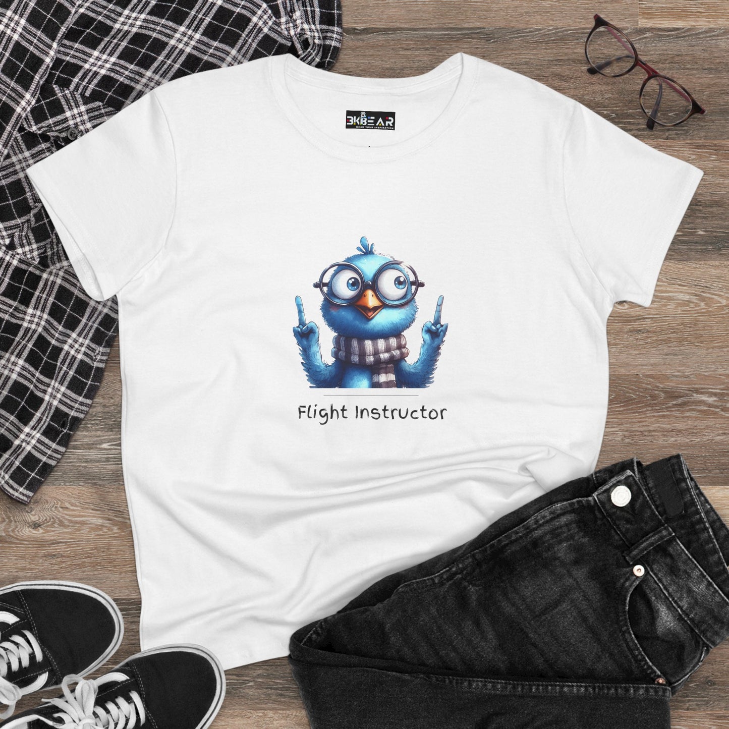 Flight Instructor Women’s T-Shirt - Aviation Pilot Tee