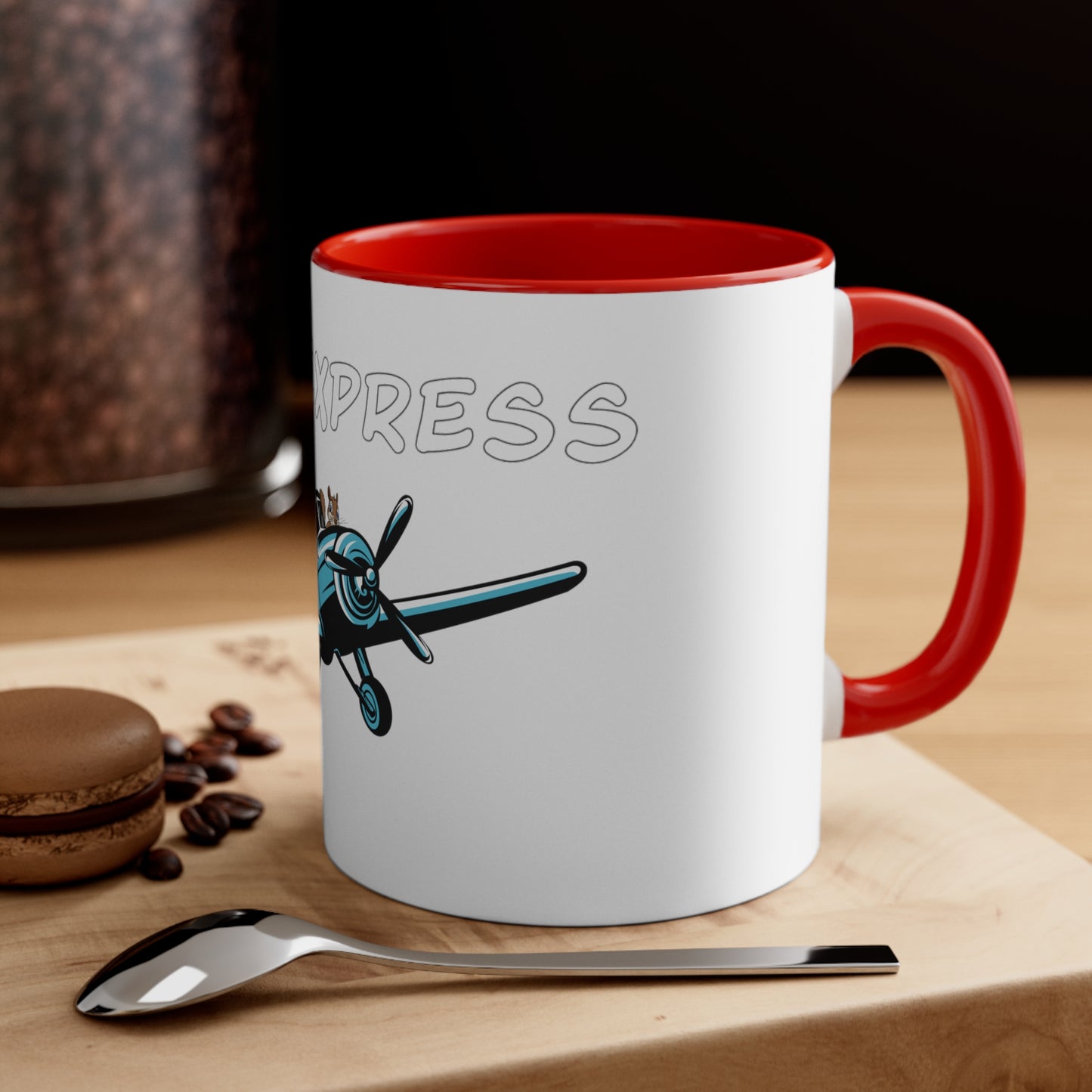 Nutty's Express Delivery. Always On-Time. Time Coffee Mug, 11oz