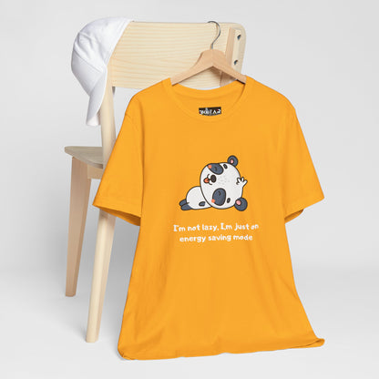 I'm Not Sleeping I'm on Energy Saving Mode. Unisex Jersey Short Sleeve Tee