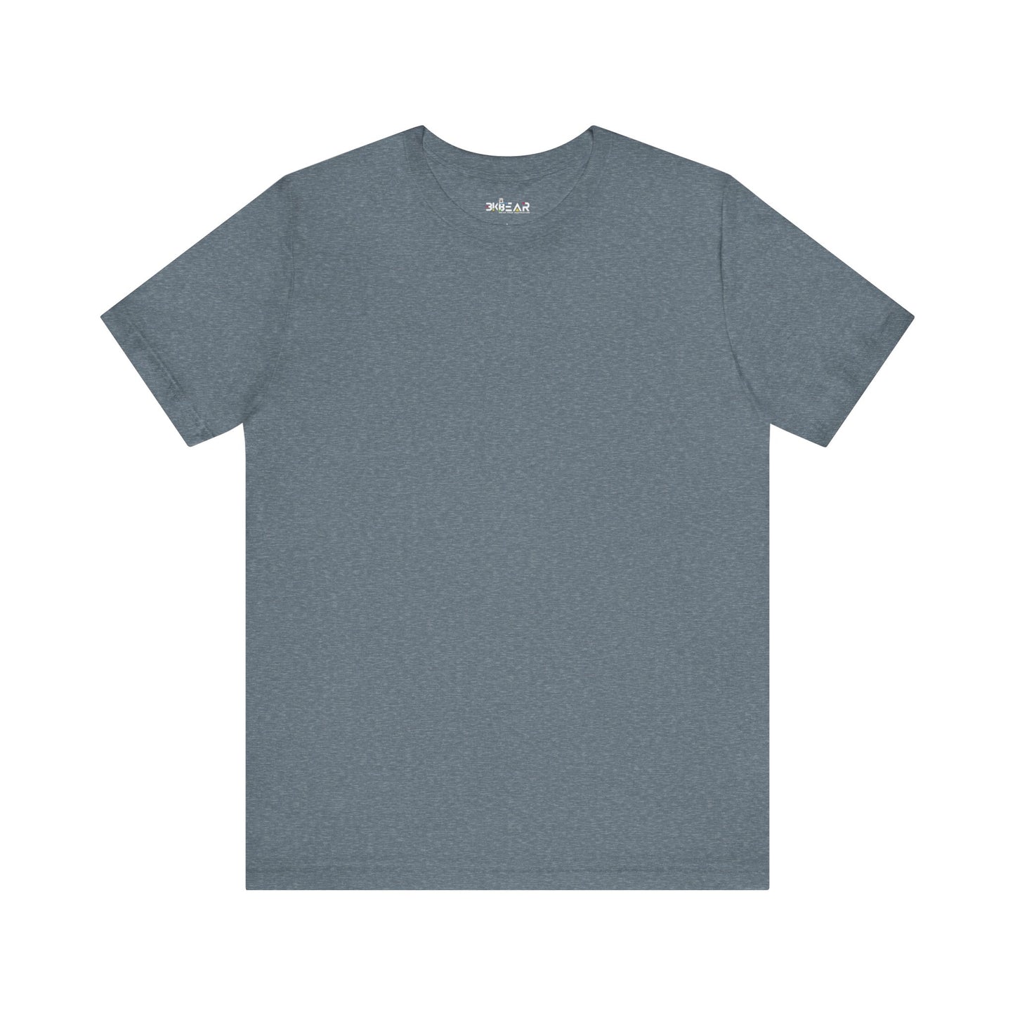 Solid Navy. Unisex Jersey Short Sleeve Tee
