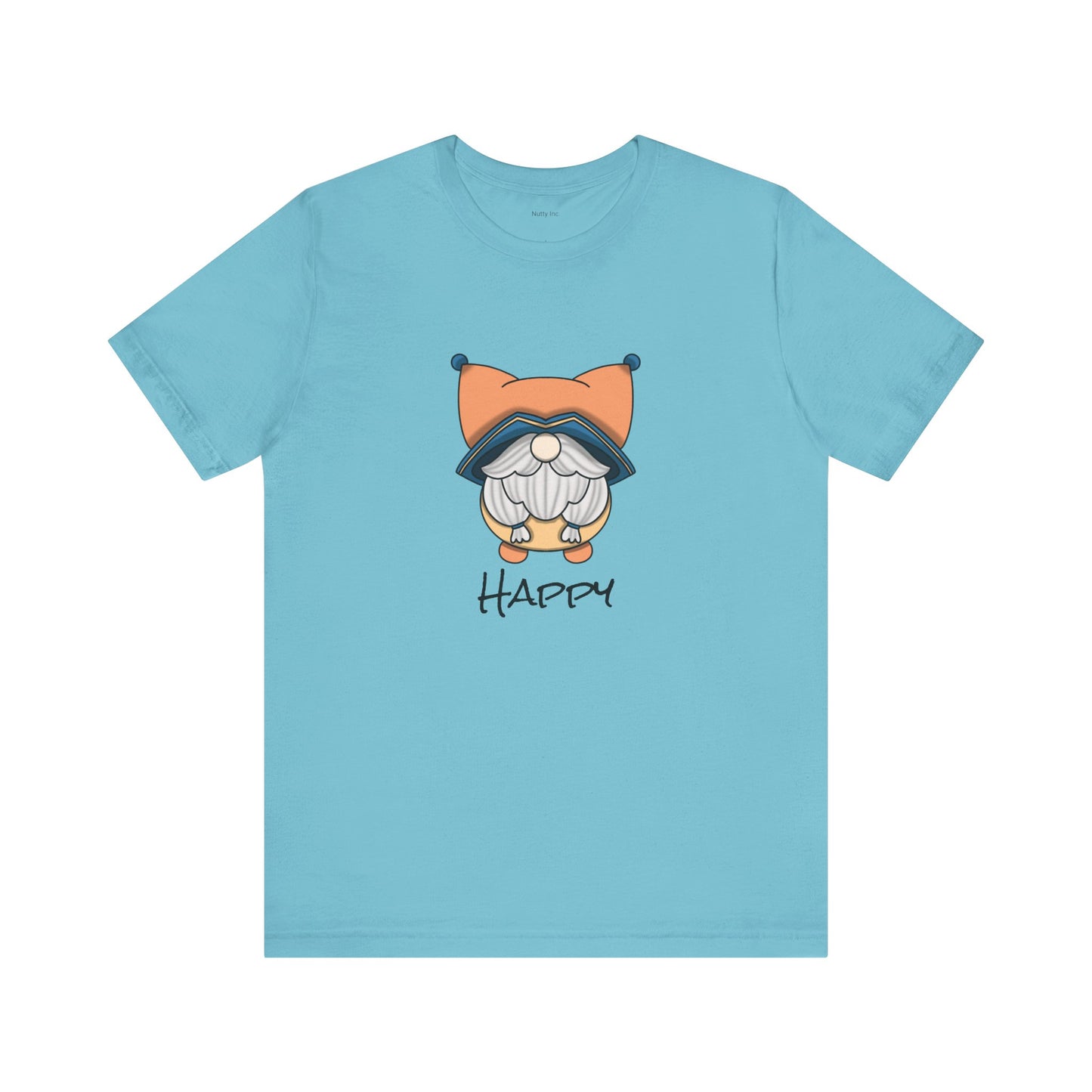 Happy. Gnome. Unisex Jersey Short Sleeve Tee