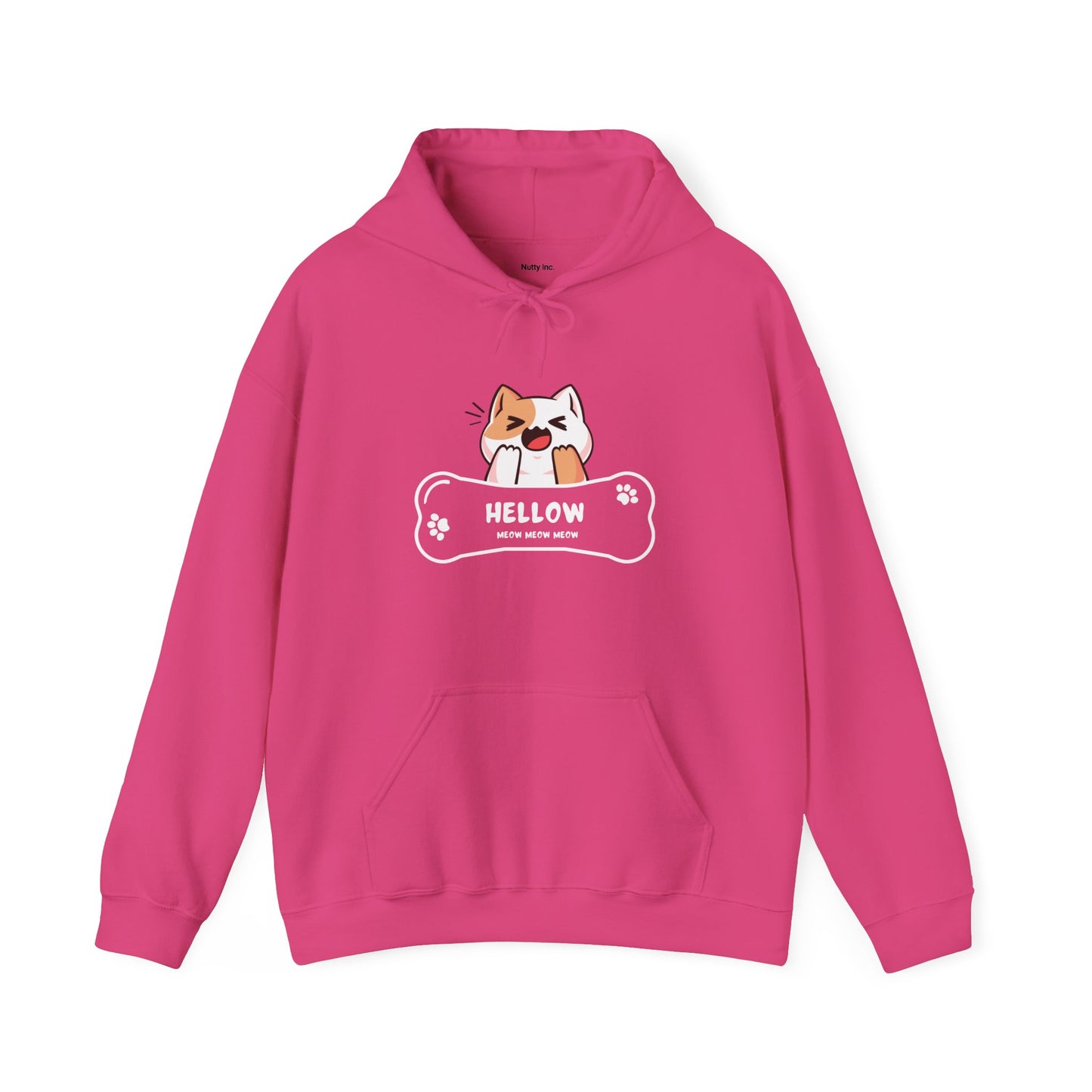 Hello. Kitty.  Unisex Hooded Sweatshirt.