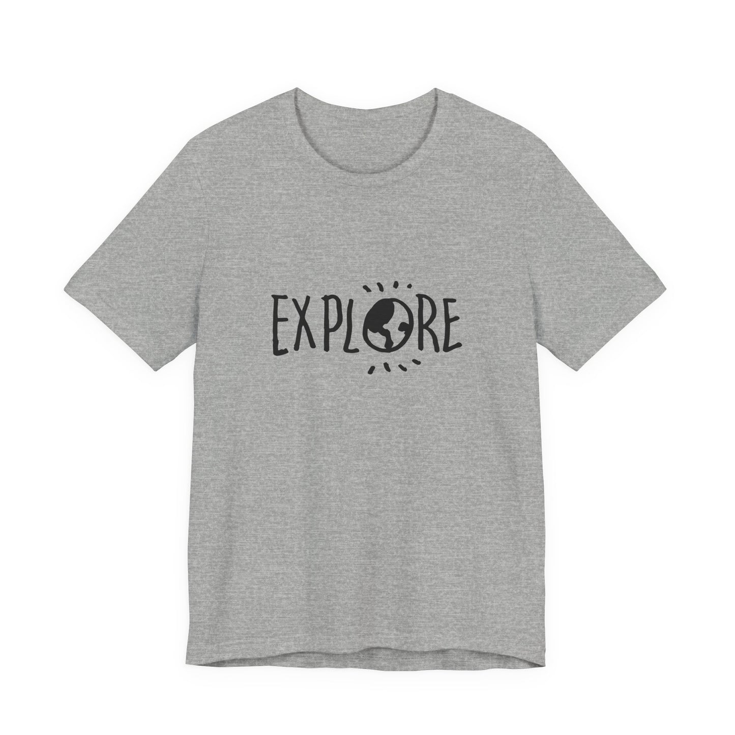 Explore. Unisex Jersey Short Sleeve Tee