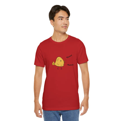 Tweet. Tweet.  Unisex Short Sleeve Tee