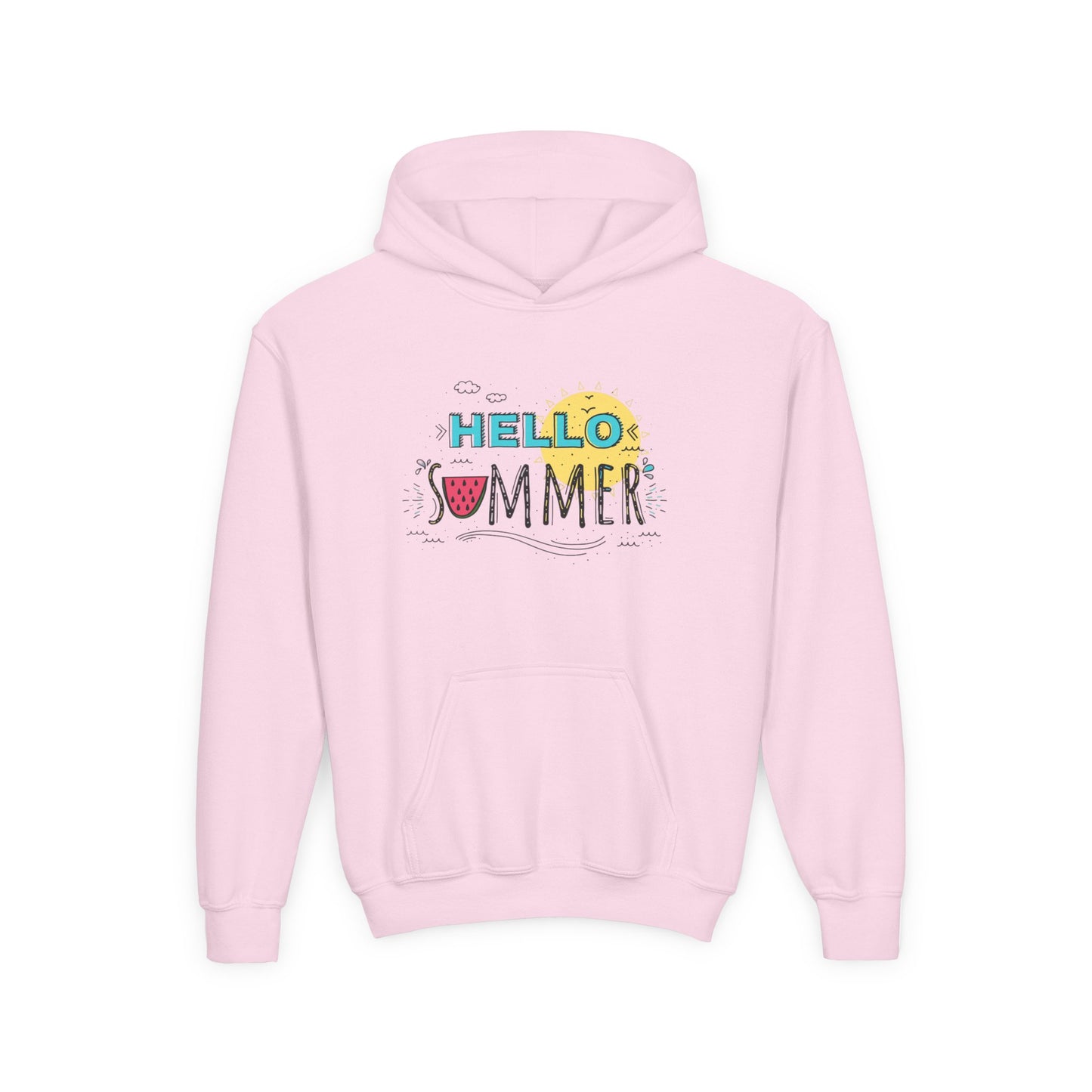 Hello Summer. Kids Hoodie