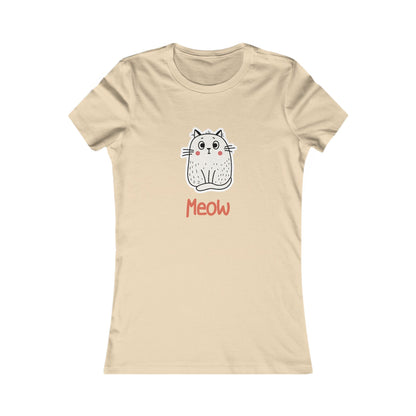 Loki The Cat. Meow. Women's Favorite Tee