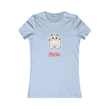Loki The Cat. Meow. Women's Favorite Tee