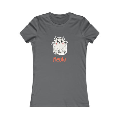 Loki The Cat. Meow. Women's Favorite Tee