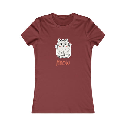 Loki The Cat. Meow. Women's Favorite Tee