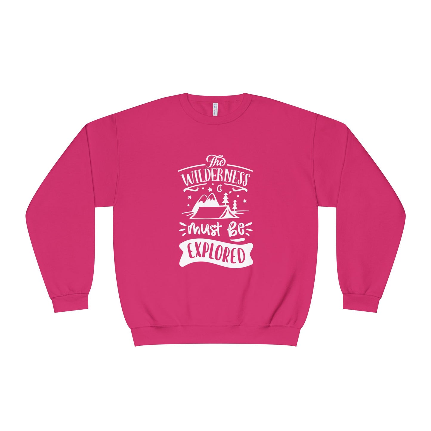 The Wilderness Must Be Explored. Unisex NuBlend® Crewneck Sweatshirt