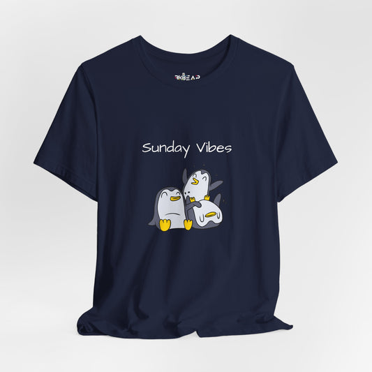 Sunday Vibes. Unisex Jersey Short Sleeve Tee