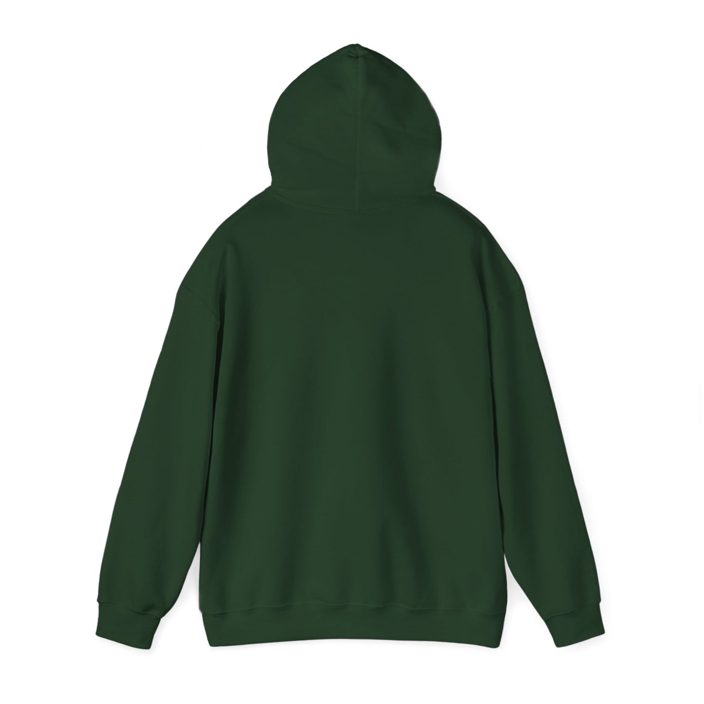 Solid Heliconia. Unisex Hooded Sweatshirt.