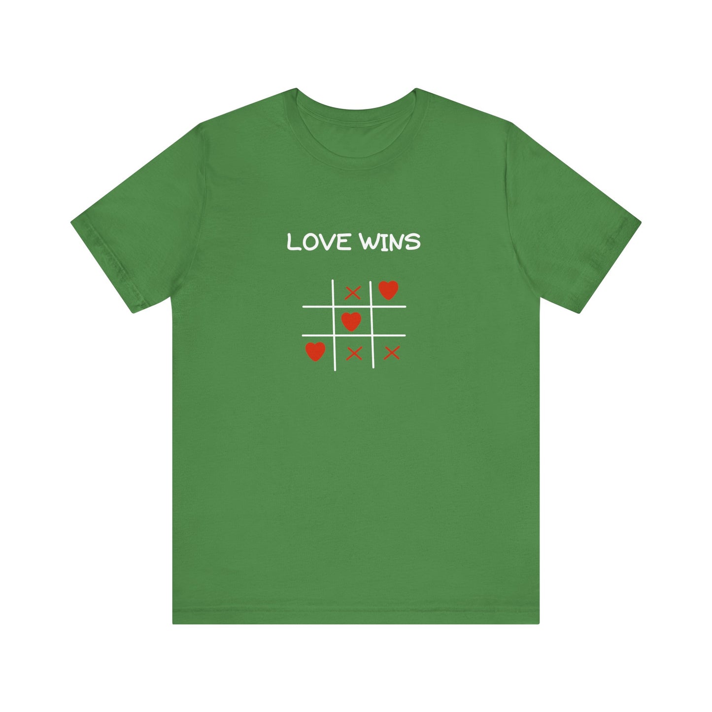 Love Wins!  Unisex Jersey Short Sleeve Tee