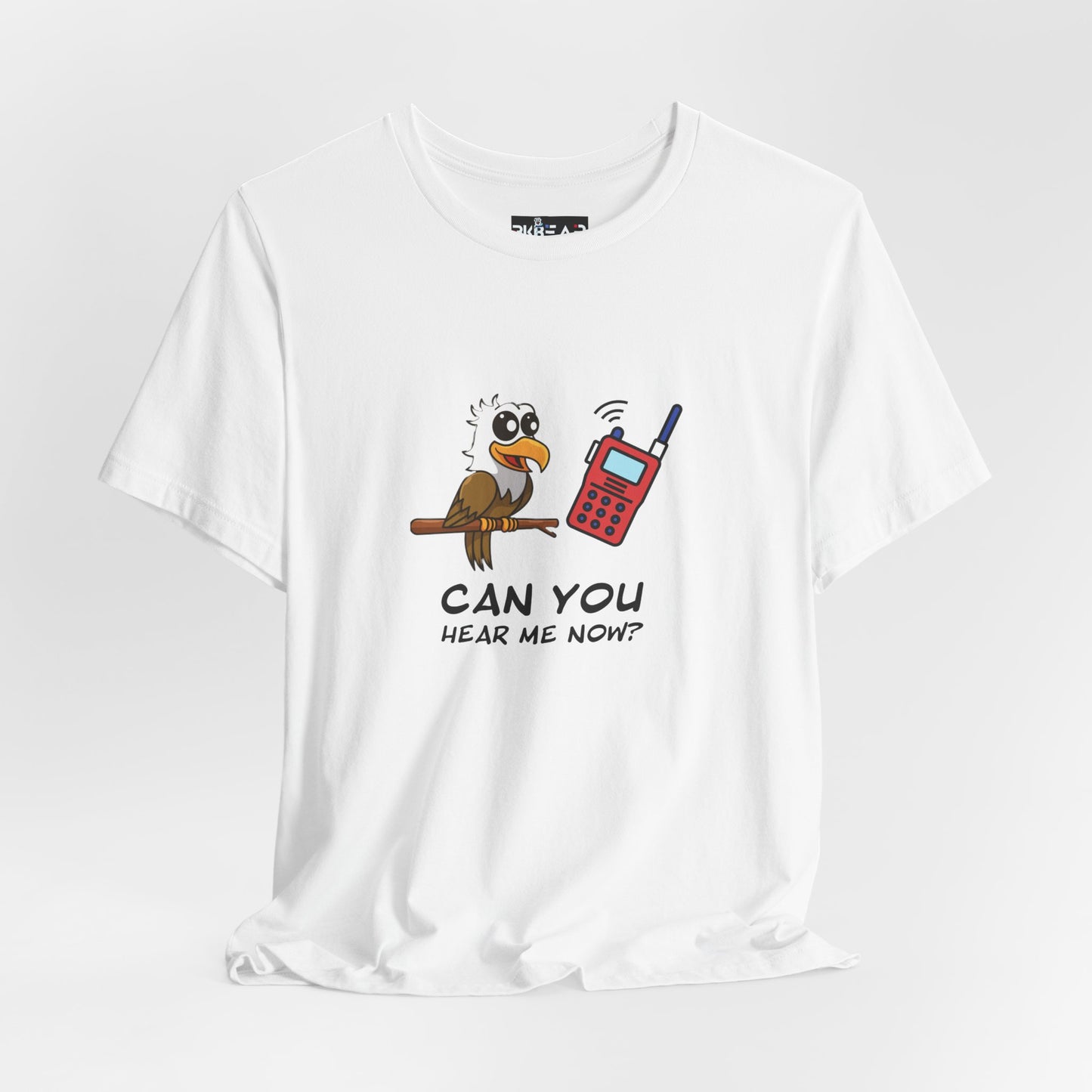 Burrowing Owl. Can You Hear Me Now? Unisex Jersey Short Sleeve Tee