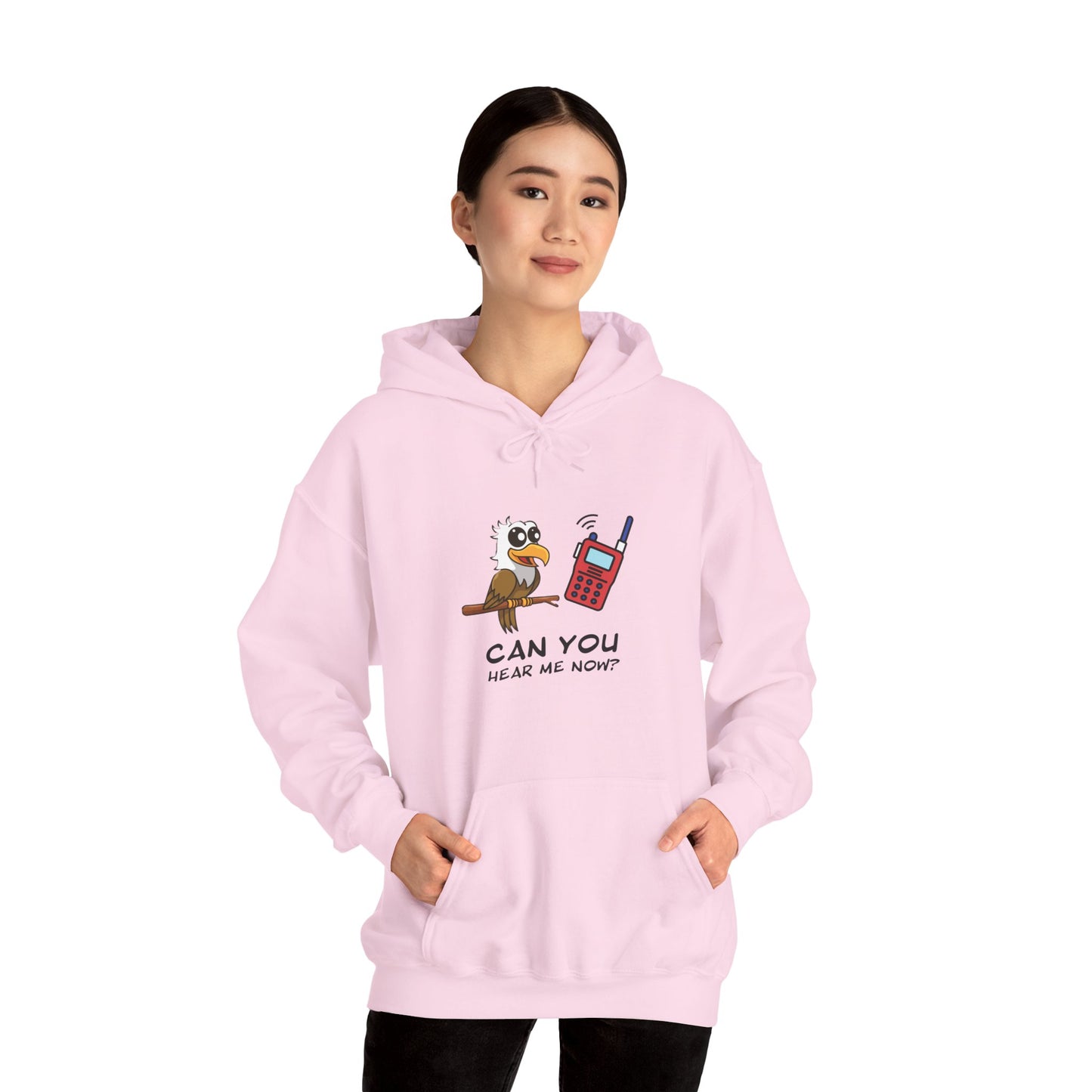Owl Graphic Sweatshirt – Can You Hear Me Now? Bird on a Mission