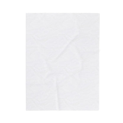 Puppy Love Light Blue Plush Blanket