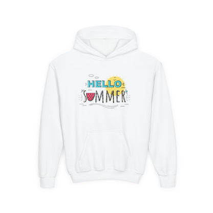 Hello Summer. Kids Hoodie