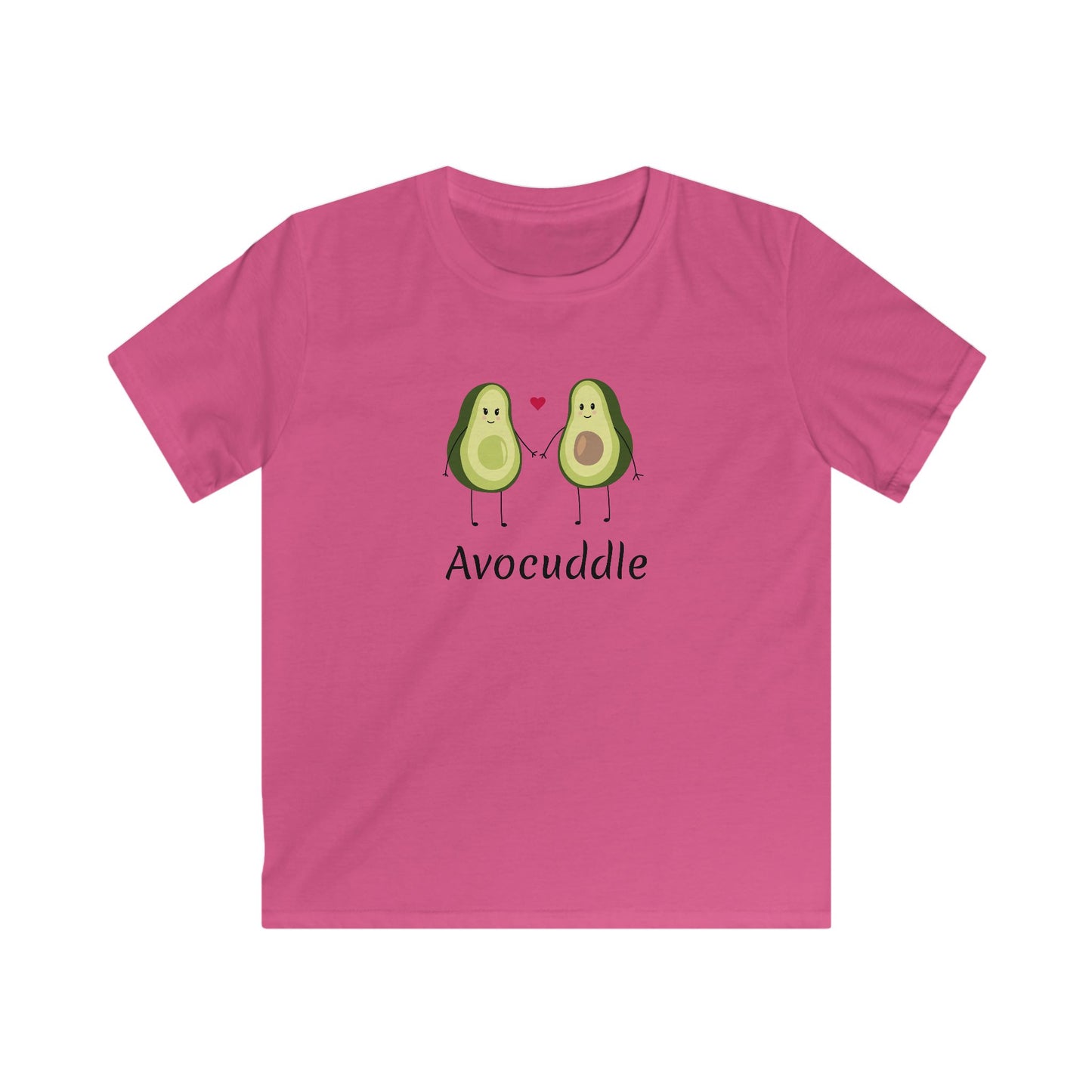 Avocuddle. Kids Softstyle Tee