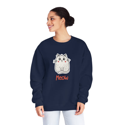 Loki The Cat. Meow. Unisex NuBlend® Crewneck Sweatshirt