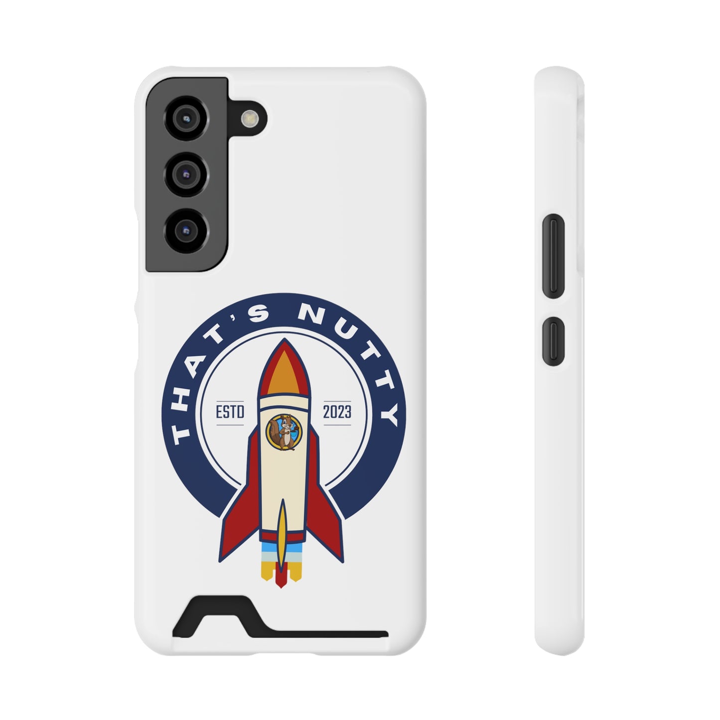That's Nutty. Phone Case With Card Holder