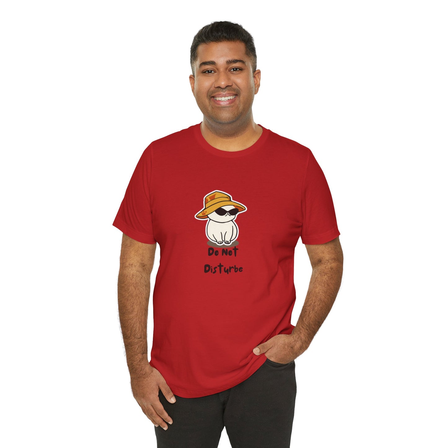 Do Not Disturb. Unisex Jersey Short Sleeve Tee