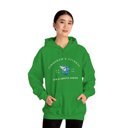 Shark Gym Hoodie – Finnegan’s Fitness & Aquatic Center Sweatshirt