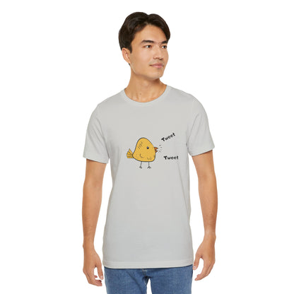Tweet. Tweet.  Unisex Short Sleeve Tee